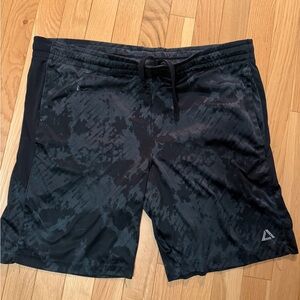 Black Athletic Men's Shorts